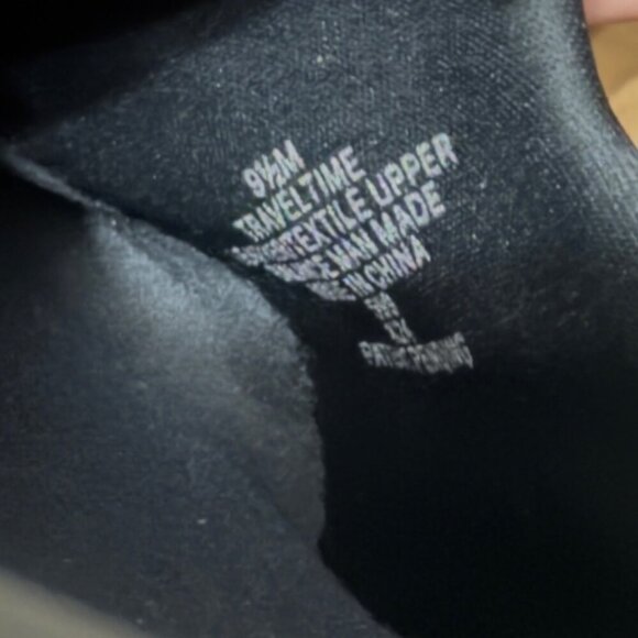 NEW Easy Spirit Traveltime Slip On Walking Sneaker Clog Mule Black Suede Sz 9.5 - Picture 7 of 9